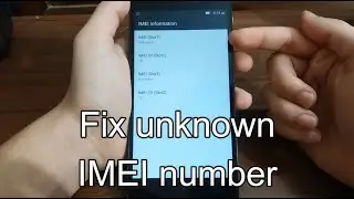 How to fix unknown IMEI number in Lenovo K3 Note(Without PC) Guide - Method 1