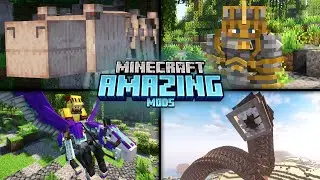 12 Amazing Minecraft Mods For 1.20.1 | (Forge&Fabric)