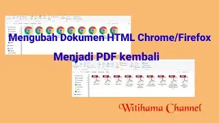 Converting Chrome/Firefox HTML Documents to PDFs again