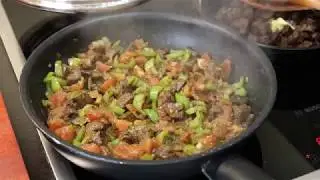 Dana Ciğer Kavurma Tarifi, Sebzeli Ciğer Kavurma Nasıl Yapılır? sevginin sofrasi