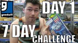 Day [1] A 7 Day Goodwill Challenge | Can Going to the Same Goodwill Everyday Make You Money?