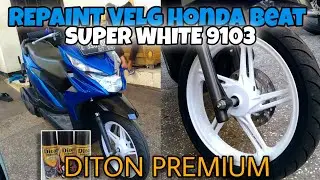 Repaint Velg Honda Beat SUPER WHITE - DITON PREMIUM