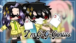 💯I’m G-G-Genius💯[]KNY Academia AU[]🐍 ObaMitsu🍡 , 🦋ShinoMitsu🍡[]Gacha