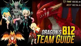 Summoners War - Dragons B12 Beginner Team GUIDE (All you need to know)