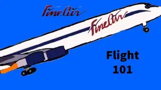 Fine Air Flight 101-Crash Animation