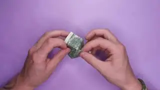 ДЕНЕЖНЫЙ КОТИК ОРИГАМИ
