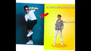 yellow background photo editing in picart || studio jaise proffenial photo editing in picart