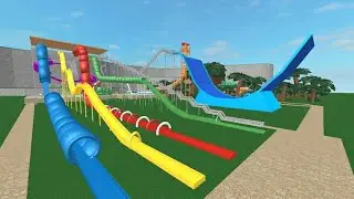 ВРЕМЯ ОСВЕЖИТЬСЯ! ИДУ В АКВАПАРК ! роблокс (water park)