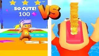 👶 First To Life ❌🥞 Pancake Run in Max Level Game Mobile New Big Update Gameplay iOS,Android UJFG9T