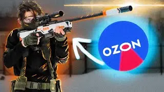 Винтовка AWM Азимов с OZON // Бластер нёрф с Озон