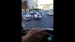 В Туапсе иномарка протаранила полицейскую машину