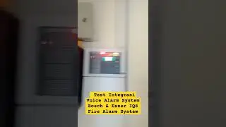 Test Integrasi Plena VAS (Voice Alarm System) Bosch Dengan Esser IQ8 Fire Alarm System