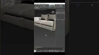 Skill no 52 converting armchair to sofa using symmetry tool in 3dsmax