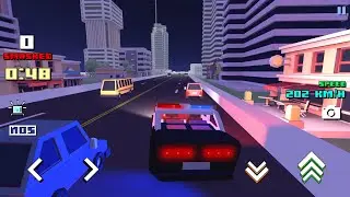 New POLICE car in Blocky Car Racer!