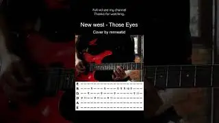 Those Eyes guitar cover #cover #guitarcover #belajargitar #gitarcover #guitartabs #music #tiktok