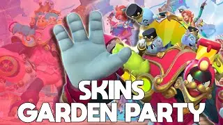REAGINDO AS SKINS GARDEN PARTY DO WILD RIFT