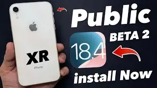 How to install iOS 18.4 Public Beta 2 on iPhone XR - How to Update iPhone XR on iOS 18.4