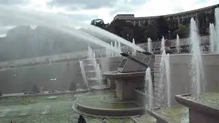 Фонтан в садах Трокадеро.Fontaine du Trocadéro.