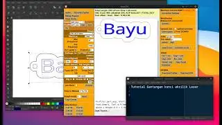 Tutorial Karyacnc membuat gantungan kunci