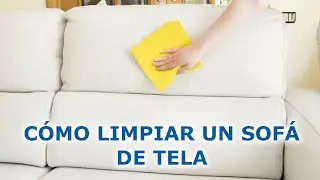Limpieza de sofás: elimina manchas y olores en tela fácilmente