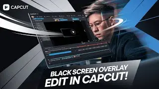 Black screen overlay edit in Capcut || Techinspec