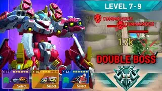 Double BOSS Mech - Level 7 8 9 - Scorpius Onslaught New PvE Mode - Mech Arena