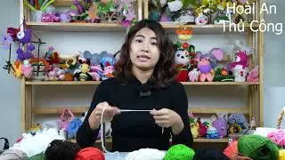 Làm chú mèo đội mũ cà chua - [PART 3] | Hoài An Thủ Công