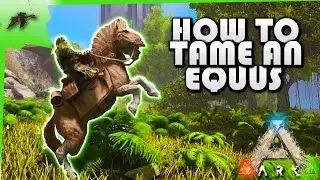 How To Tame An Equus(Easy!)- New Taming Mechanic- Patch v753- Ark Survival Evolved- Kamz25