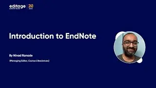 Introduction to EndNote - How to use EndNote and create a library