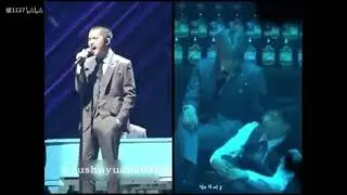 2017 1216 EXO  BAEK HYUN LOOK D.O. sing the reaction