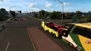 American Truck Simulator Trucker's Diary Chapter 25 Kansas city - Butte (final)