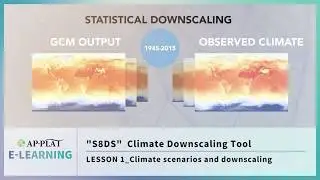 Lesson 1:  Climate scenarios and downscaling
