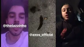 LAZZA E AXOS SI INSULTANO SU INSTAGRAM!