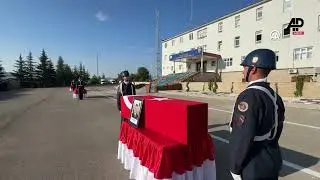 Tunceli'de trafik kazasında şehit olan askerler için tören düzenlendi