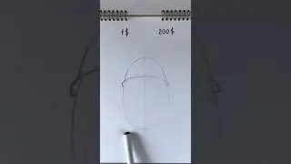 Арбуз | 1$ vs 200$ [ASMR] #drawing #art #арбуз