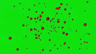 Xmas ball green screen film stock fx