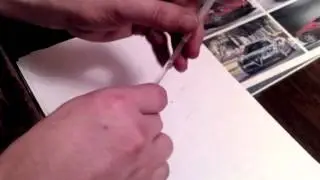 Что делать если не пишет гелевая ручка.