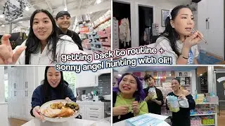 Getting Back To Routine: Cooking, Cleaning + Sonny Angel Hunting!!