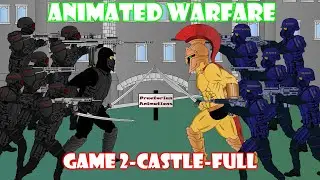 Animated Warfare | Game 2 | Castle | All Episodes Compilation