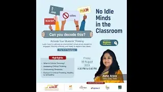 No Idle Minds in the Classroom