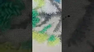 АСМР коврика🍃 Делала по технологии в видео, в комментарии ссылка 