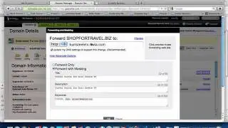 Go Daddy Redirect to Your Site