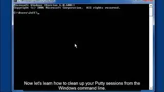 How To Clean Up Your PuTTY Sessions