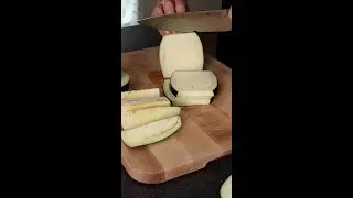Cutting an Eggplant
