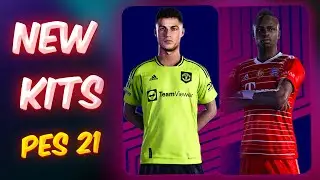 New 2022/23 Kit Pack for PES 2021 PC | CPK Version + Tutorial 😍
