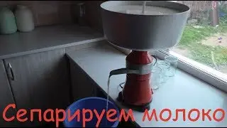 Review and assembly of the MOTOR SICH 100 separator/Separating milk/Sour cream from cream/