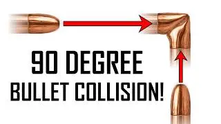 What Happens When Bullets Collide at 90°? - Ballistic High-Speed