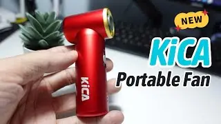 รีวิวพัดลมพกพา KiCA Portable Fan แบตใช้ได้นานสูงสุด 13 ชม. 🎉ใส่โค้ด  [ kicakol02 ] รับส่วนลด 100.-