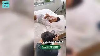 Behind the scene Pemotretan Nora Alexandra