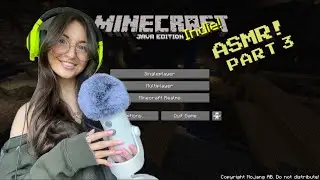 ASMR Minecraft gameplay with controller sounds⛏️ (Part 3)